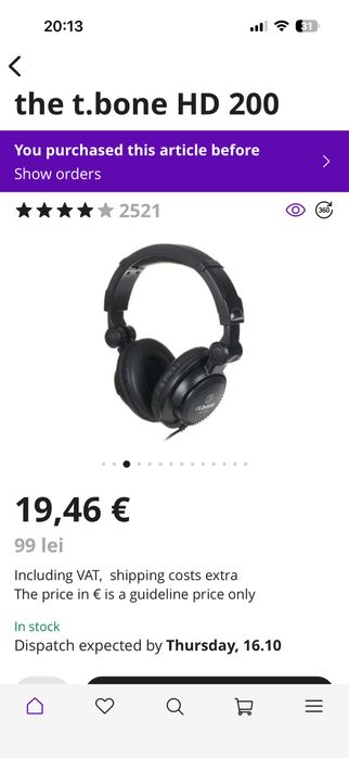 Casti The T.Bone HD200 - Thomann