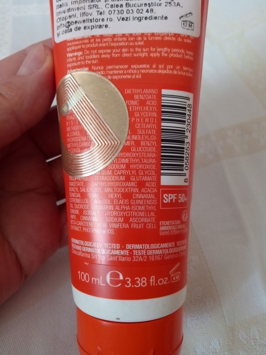 Cremă solară spf 50+ Lovren 100 ml