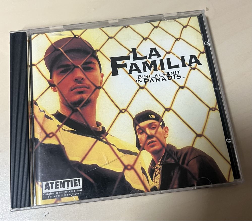 La Familia - Bine ai venit in paradis CD rap hip hop romanesc