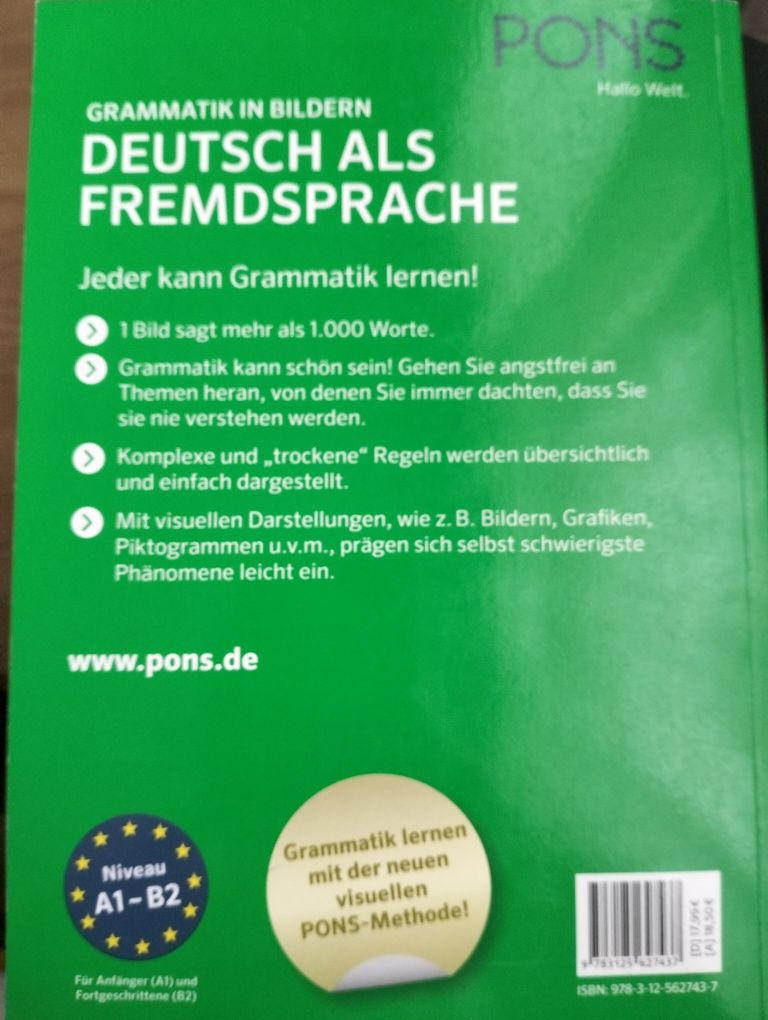 Gramatica limbii Germane în imagini - PONS - Grammatik in Bildern
