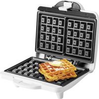 Гофретник ECG S 1370 Waffle, 700W, Бял - Код G5074