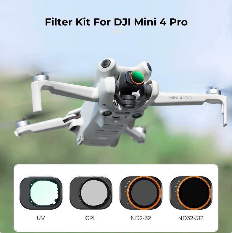 K&F Concept Variable ND Filter pentru DJI Mini 4 Pro