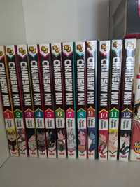 Manga Chainsaw Man primele 12 volume