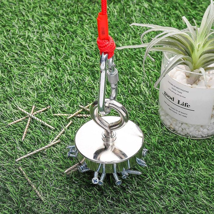 Set magnet fishing pescuit peste  160 kg Forta D75  funie 20m puternic