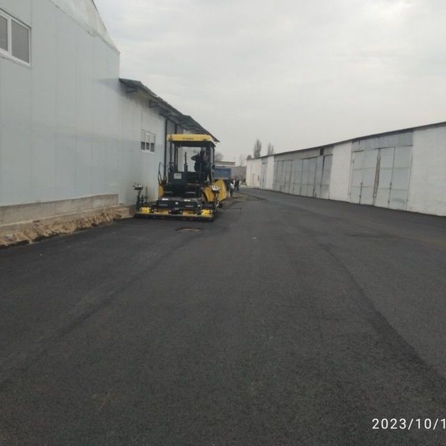 Asfalt yotqizish — kafolatli, tezkor va arzon narxlarda!