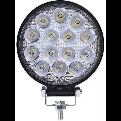 Proiector LED auto offroad 48W 12V-24V 3520 lumenI patrat / rotund