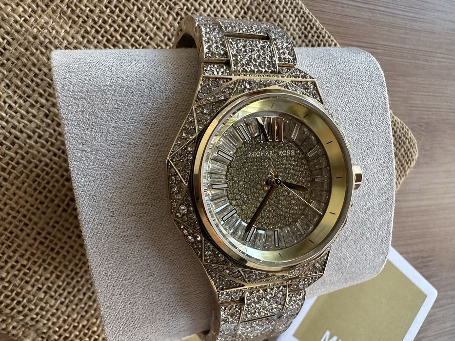 Ceas Michael Kors de dama nou original colectia Lennox full pave