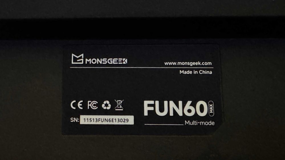 MONSGEEK Akko FUN60 Max безжична механична hall effect клавиатура