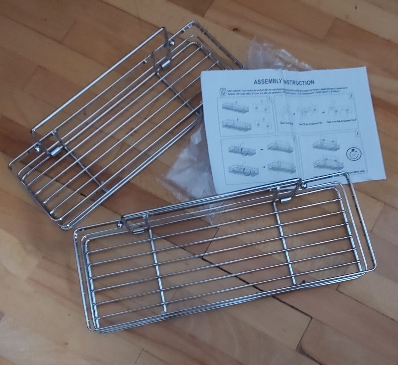 Raft de dus fara gaurire 2 bucati Raft dus Cos de dus organizator NOU
