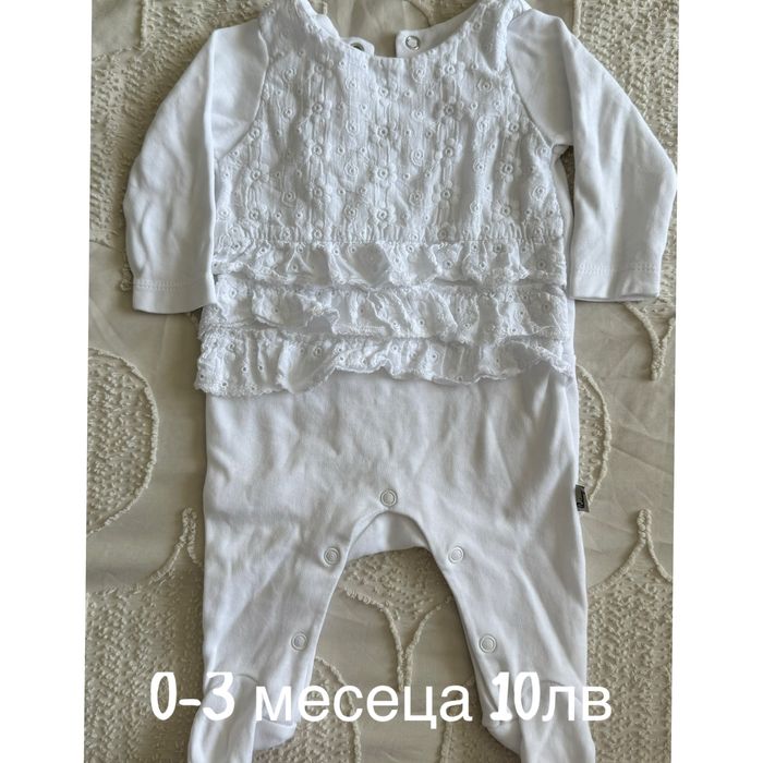 Бебешки дрехи за момиче 0-3 месеца (mayoral, icberg , rainy)