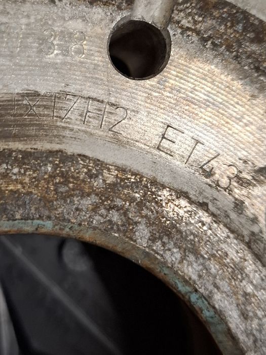 Джанти 17 цола,  4бр. от Мерцедес GLK , оригинални, ЕТ 43