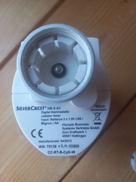 Cap termostat programabil calorifer