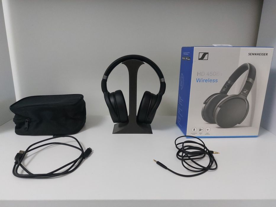 Casti Sennheiser HD 450 BT + suport CADOU