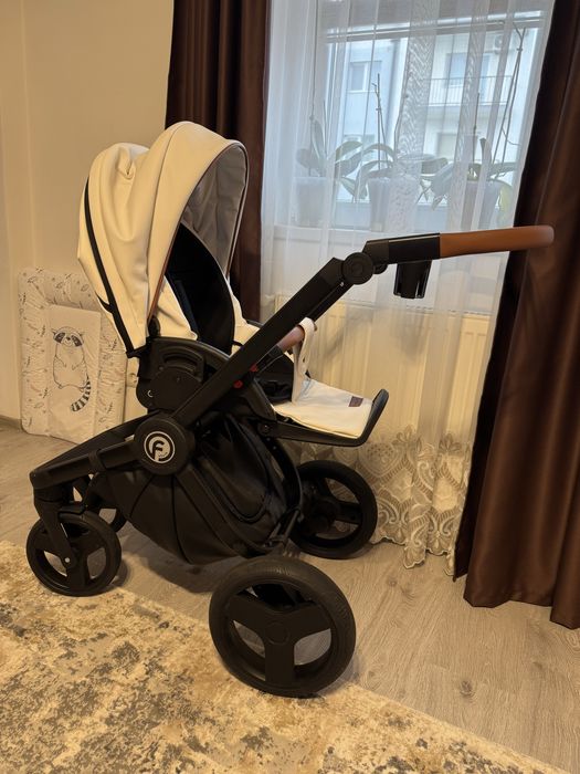 Carucior Krausman 3 in 1 Topaz Lux White