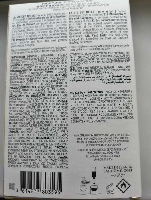 Apa de parfum La Vie est Belle