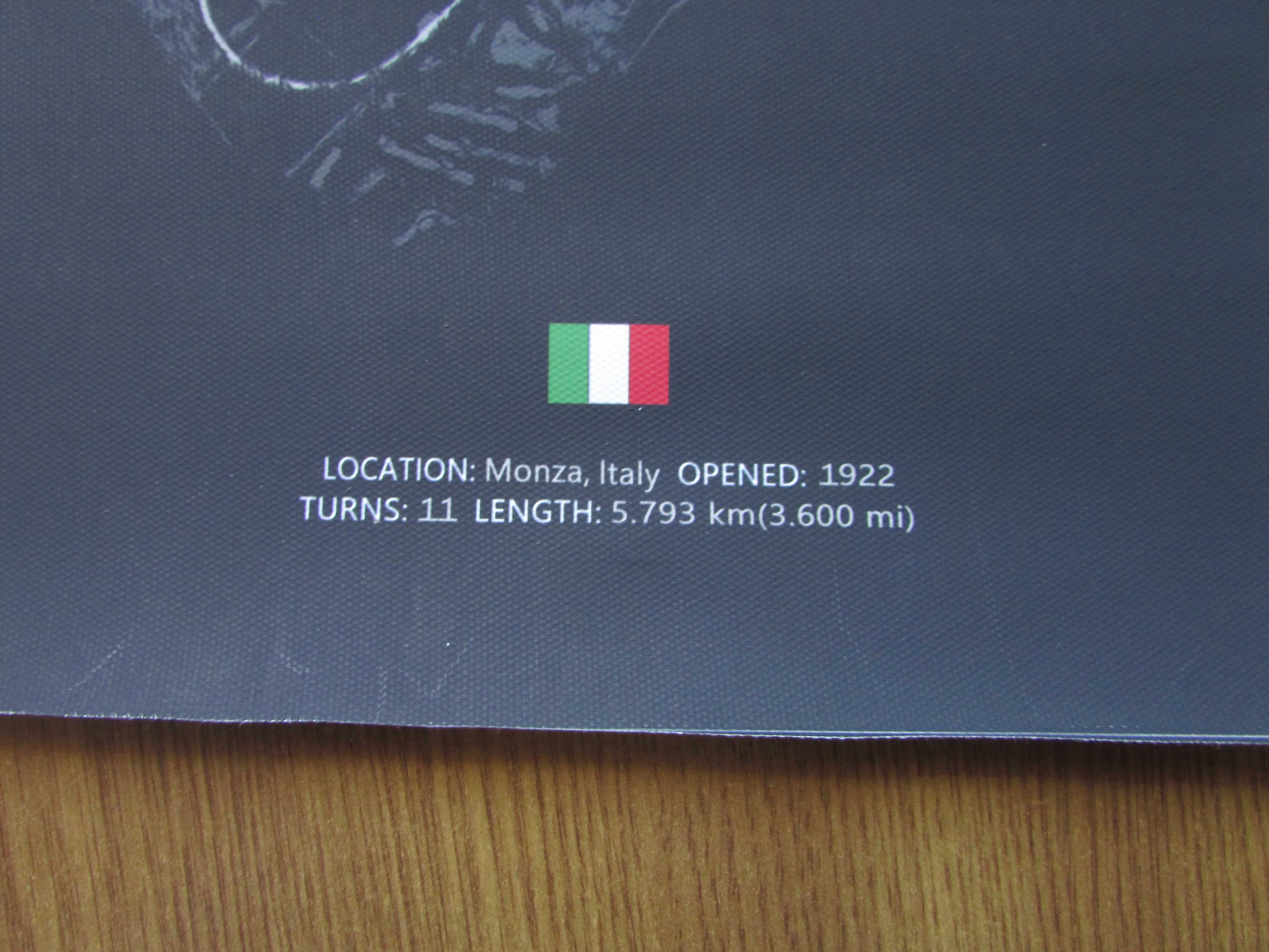 Poster f1 Circuit Monza