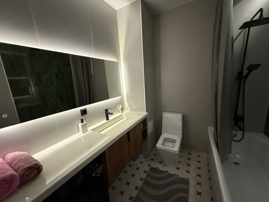 1-комн ЛЮКс Уровня в центре.Жк Сириус Айтиевв угол Жамбыла