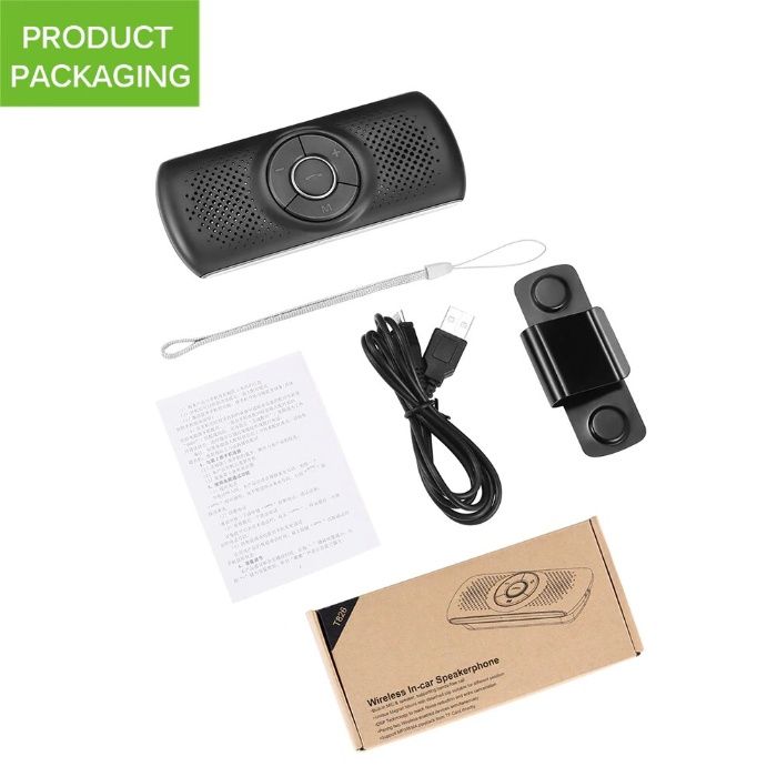 Handsfree cu difuzor kit auto Siri Bluetooth 4.2 3W