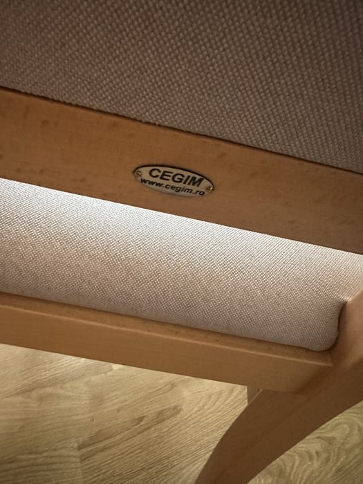 Scaune tapitate 3bucati  CEGIM