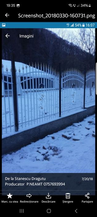 Bănci coșuri garduri
