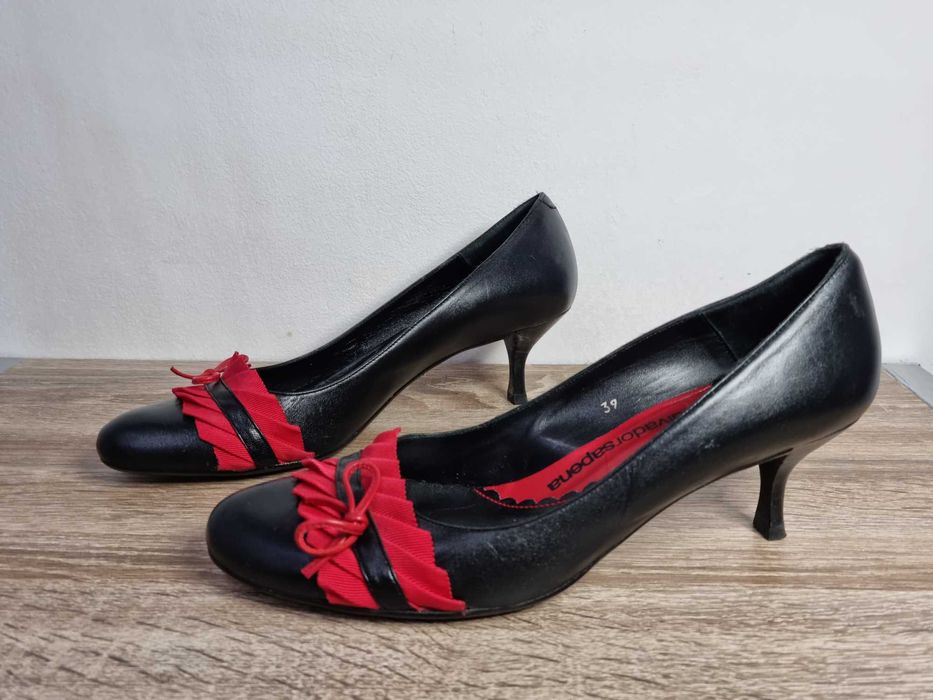 Pantofi Dama Savaldor Sapena 39 piele