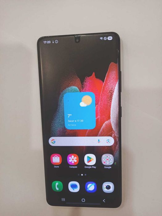 Samsung Galaxy S21 Ultra. Память 128 Gb