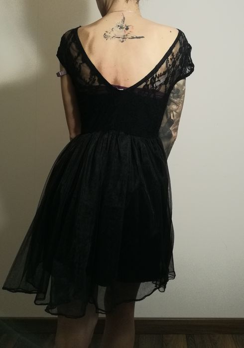Rochie ocazie, neagra, M
