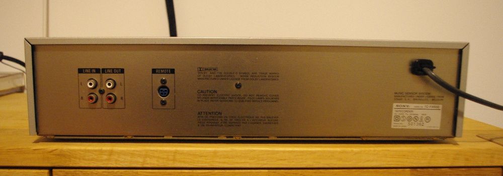 Sony TC-FX600 casetofon deck RAR