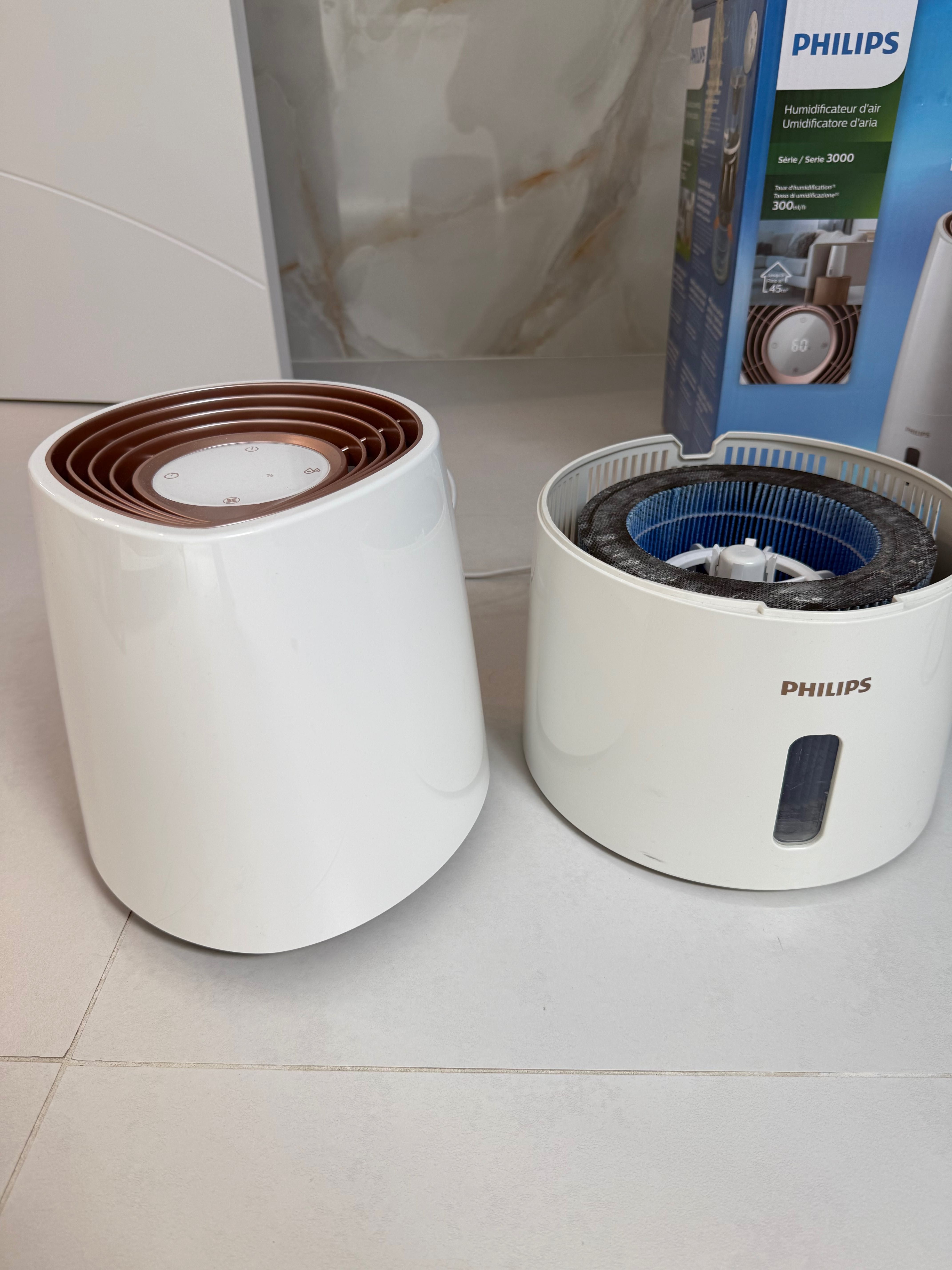 Овлажнител на въздух Phillips 3000 series HU3916/10 3l 25w бял
