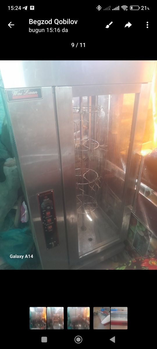 Gril aparat  holati yahşi