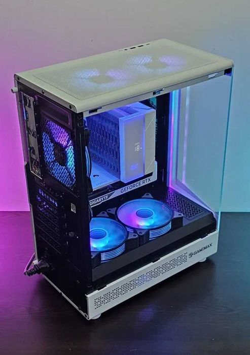 НОВ: 7500F/RTX5060/32GB RAM/1TB SSD/Дигит. охл.- Компютър Aurora AR001