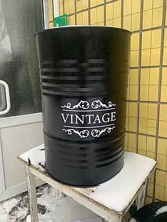 Декор бочек 200л