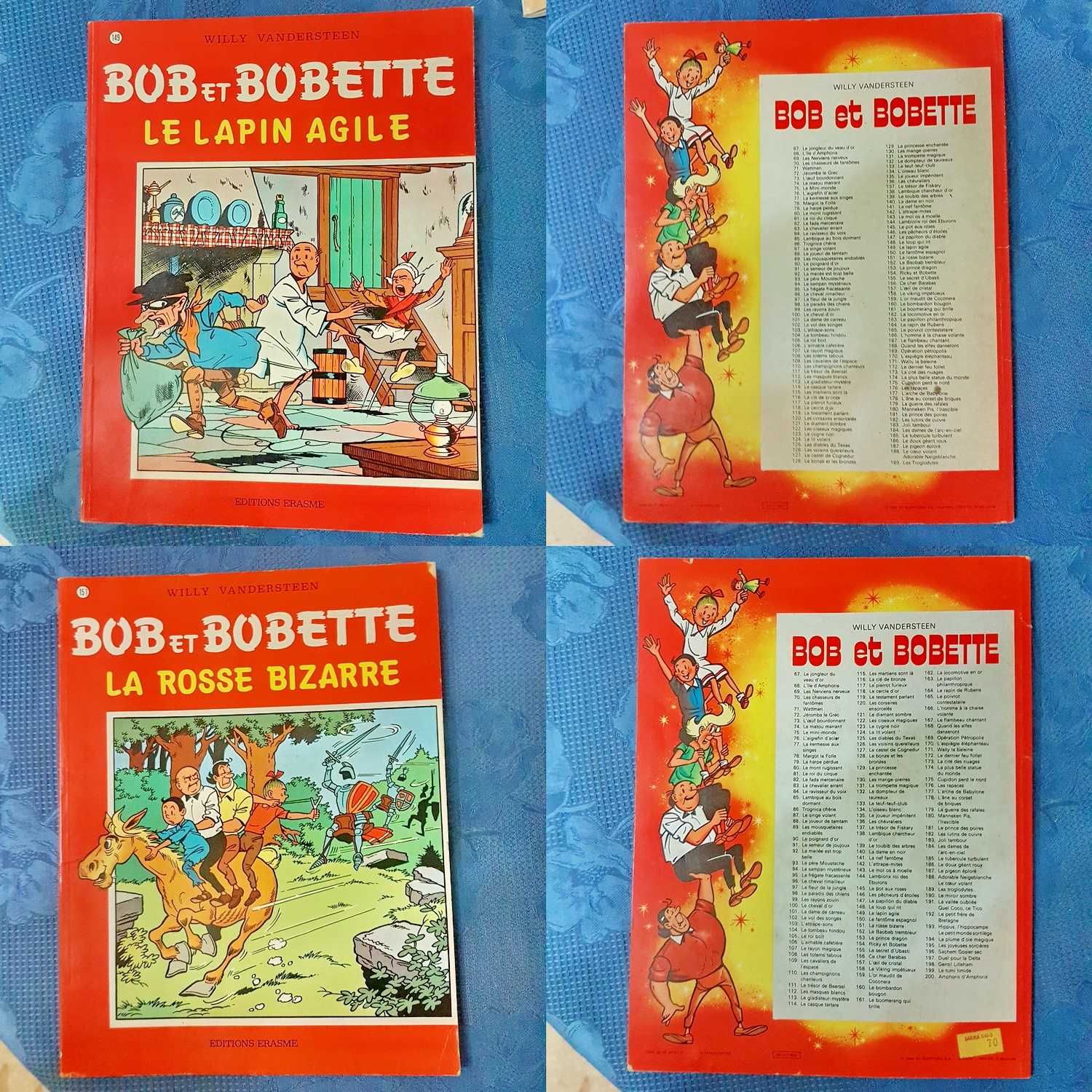 D488-Revista Bob et Bobette benzi colorate. Pret buc.