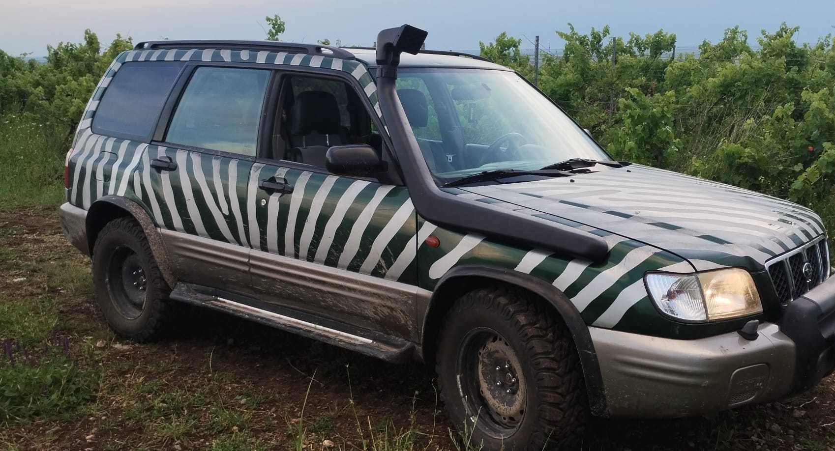 Snorkel Subaru Forester montaj partea dreapta anii 1997-2002