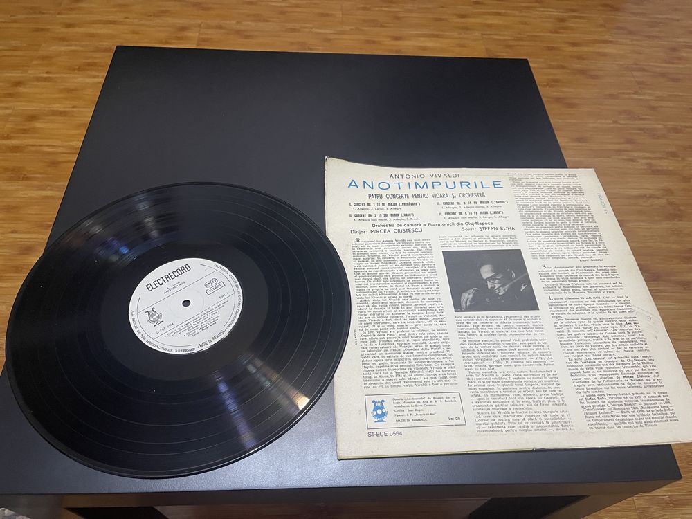 Vinil Antonio Vivaldi - Anotimpurile