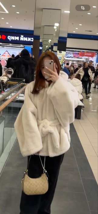 Эко-шуба новая чистая