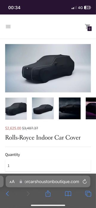 Vand prelata Rolls Royce Cullinan