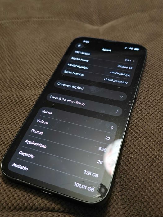 iPhone 13 128GB Зелен – сменена батерия