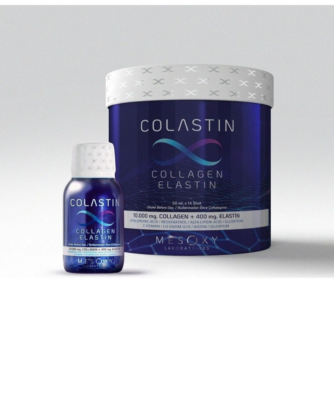 Colastin collagen Коластин Коллаген и Эластин 14 X 50 мл kollagen