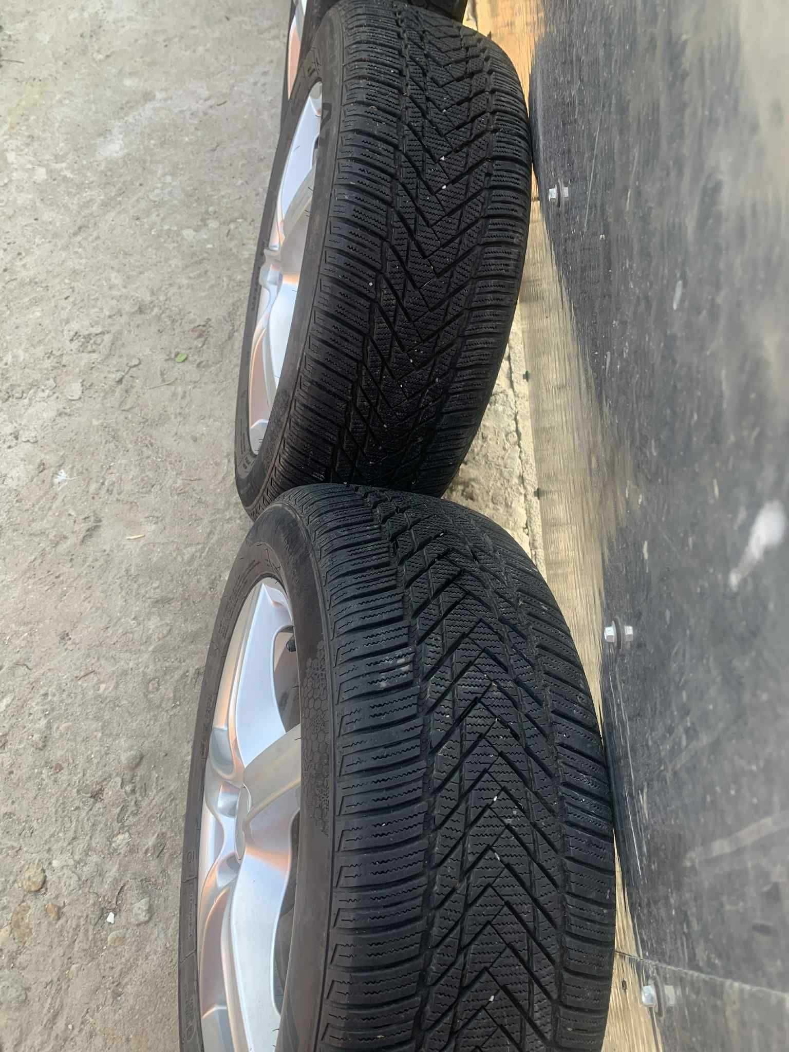 Jante Aliaj R16 Cu Anvelope DOT 2022 FORD Focus, C-Max, Prezoane 5x108