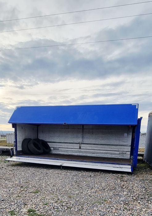 Container depozitare cu deschideri laterale complete