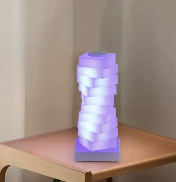 Lampă RGB cu 7 culori – lampă de ambient modernă