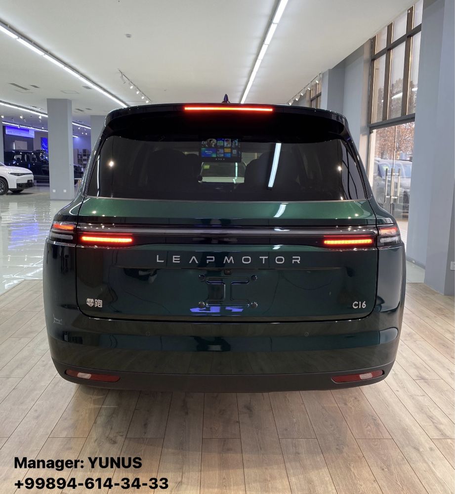 Leapmotor C16 580KM Elektr Premium Dop opsiya 2025 Full 3 yil kafolat