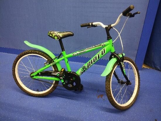 bicicleta moto Verde copii - produs resigilat - (SecondHand) Decathlon