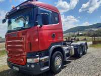 Scania R 580 6×4, V8 cu  bena basculabila