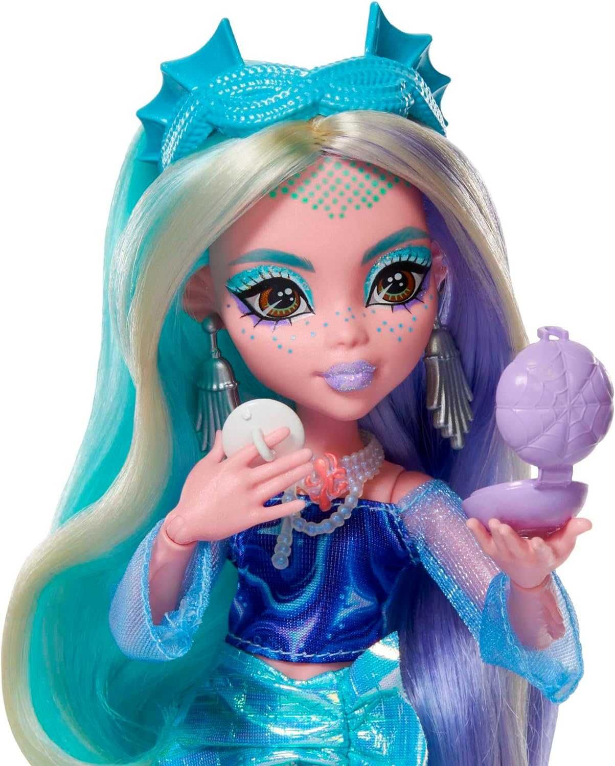 Кукла Monster High Lagoona Blue с гардероб с аксесоари Монстър Хай