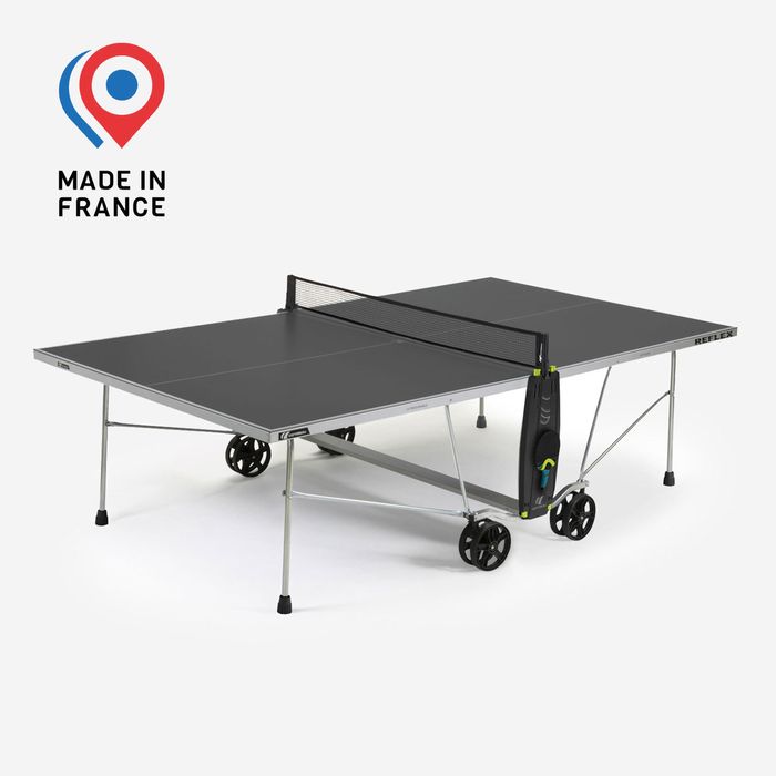 Masă De Ping Pong Exterior Reflex Gri - produs resigilat Decathlon