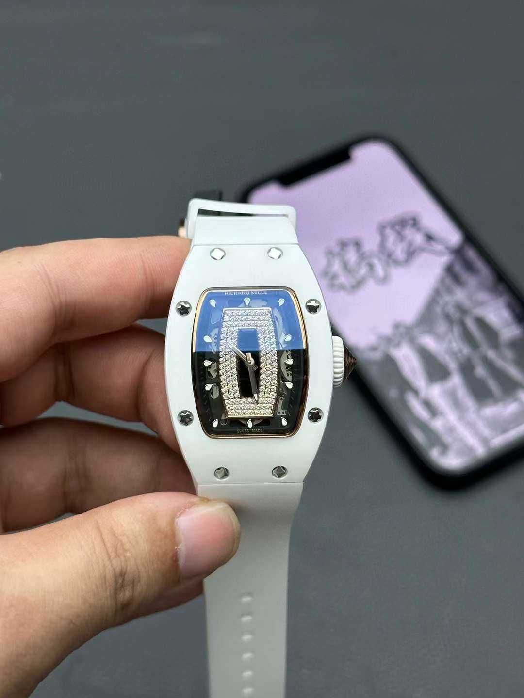 Richard Mille Lady White - Gold