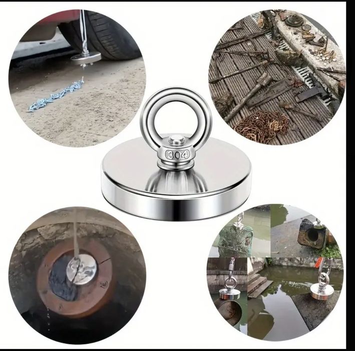 Magnet puternic pescuit 60mm