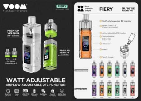 Mode Vape Rezevor Innovativ VooM !